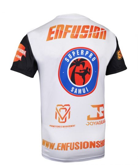 Enfusion T-shirt – Wit / Zwart
