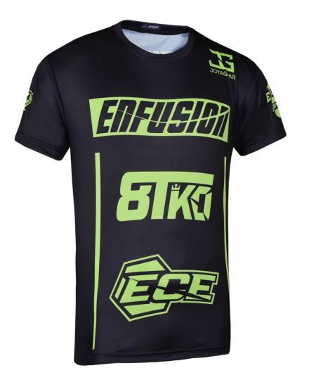 Enfusion T-shirt – Zwart / Groen