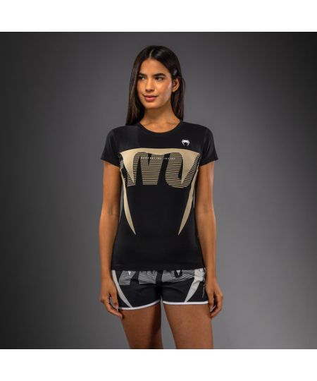 Venum Adrenaline Dames T-shirt – Zwart/Ivoor