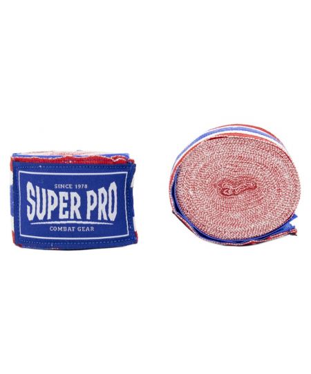 Super Pro Bandages - Rood/Wit/Blauw