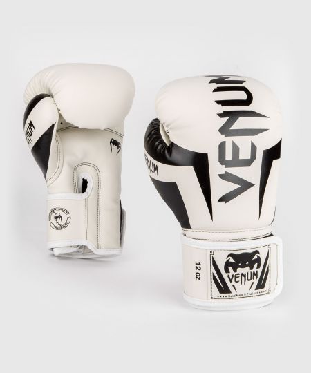 Venum  Elite Bokshandschoenen - Wit/Zwart