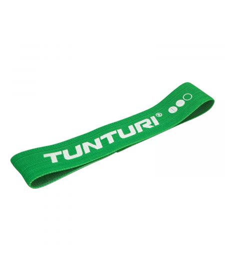 Tunturi Weerstandsbanden textiel - resistance band - Medium - Groen
