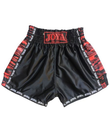 Joya Camo V2 Fightshort - Rood