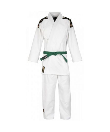 Matsuru Judopak Judo Club Met Label - Wit