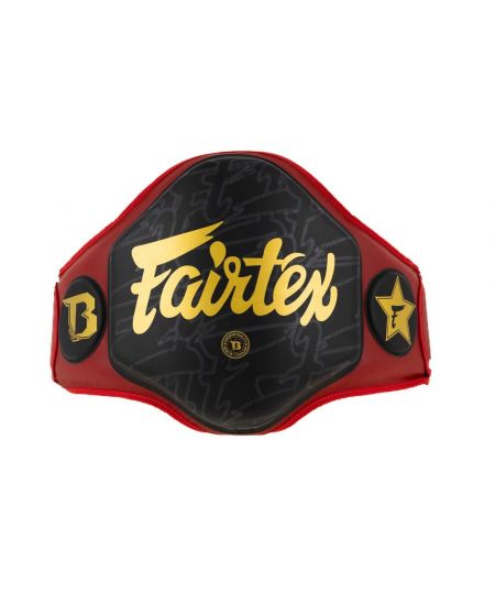 Fairtex X Booster Buikbeschermer Zwart/Rood