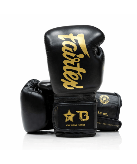 Fairtex X Booster V2 Bokshandschoenen- Zwart Goud