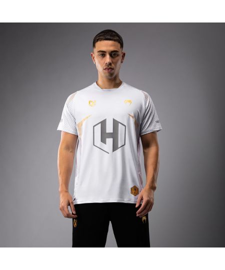 FK x Venum Hexagone MMA T-shirt - Wit/Goud