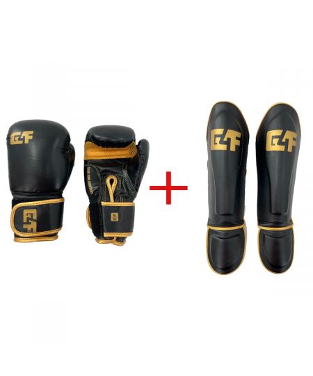 G4F (KIDS) Kickboks Set Talent - Zwart/Goud