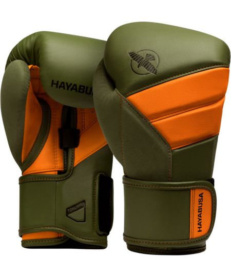 Hayabusa T3 bokshandschoenen - Groen Orange