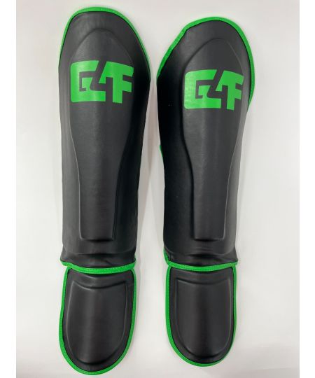 G4F Talent Kids Scheenbeschermer - Zwart/Neon Groen