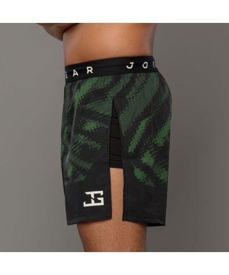 JOYAGEAR HIGH SPLIT ELITE MMA SHORT GROEN