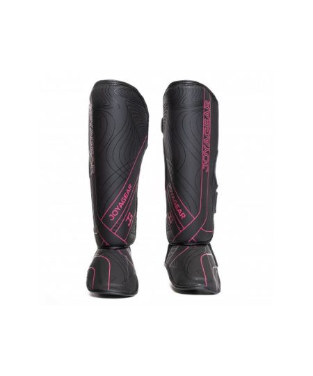 Joya ESSENTIAL Kickboxing scheenbeschermer- Zwart/Roze