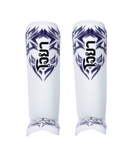 Joya Nak Muay Scheenbeschermers Wit/Paars