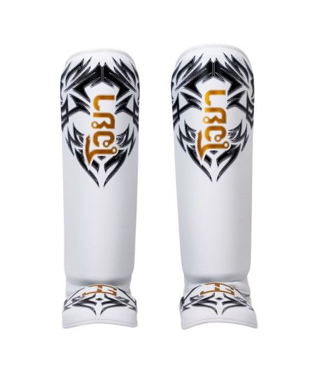Joya Nak Muay Scheenbeschermers Wit/Zwart
