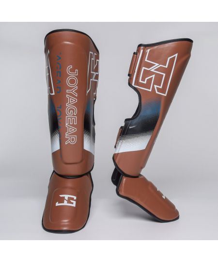 Joyagear Evolution Pro Scheenbeschermers Bruin/Wit