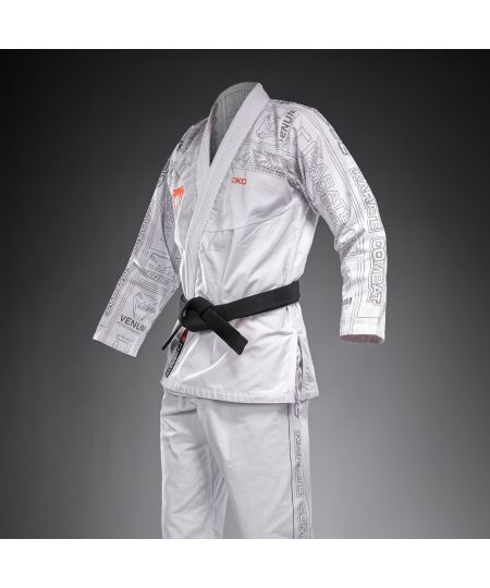 Karate Combat by Venum BJJ Gi – Wit/Grijs