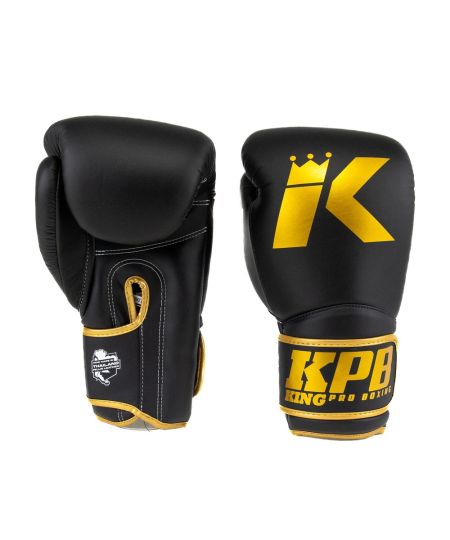 King Pro Boxing - Bokshandschoen  - KPB BGK 3 - Zwart/Goud