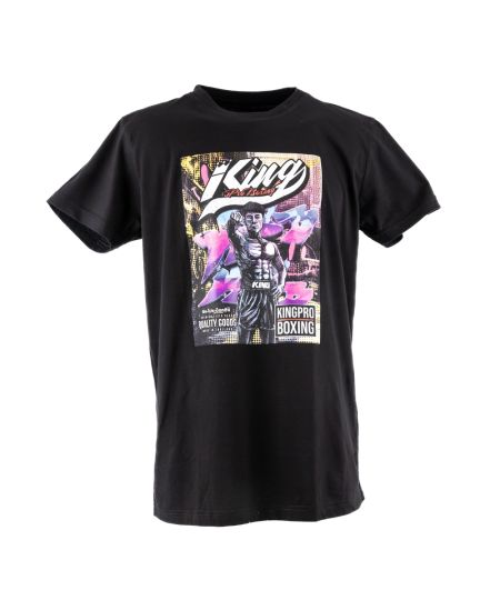 King Pro Boxing COMIC 01 T-shirt - Zwart