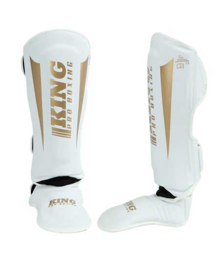 KPB/SG REVO 9 KPB Scheenbeschermer - Wit/Goud