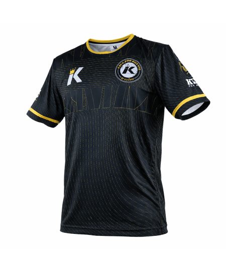 King Pro Boxing 08 TEE 1 T-shirt - Zwart/Geel