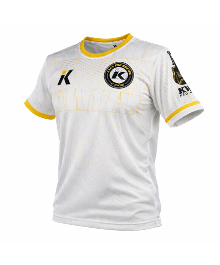 King Pro Boxing 08 TEE 3 T-shirt -Wit/Geel