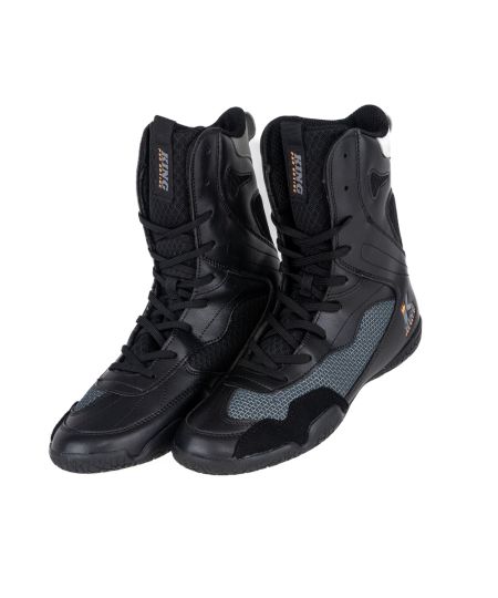 King Pro Boxing Apex Pro 1 Boksschoenen - Zwart/Zwart