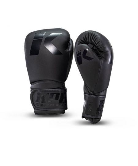 King PRO bokshandschoenen VX-serie - Leer Zwart