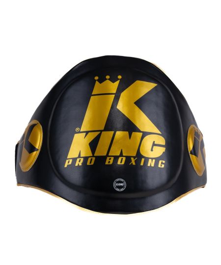 King Pro Boxing  Buikbeschermer - Zwart/Goud