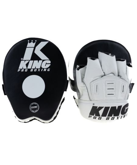 KPB FOCUS MITTS Lederen Speed ​​& Precision Pads - Wit