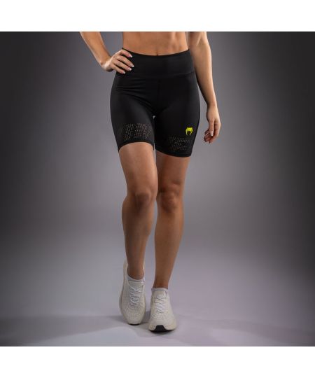 Lazer Venum Compressieshort voor dames - Zwart/Geel