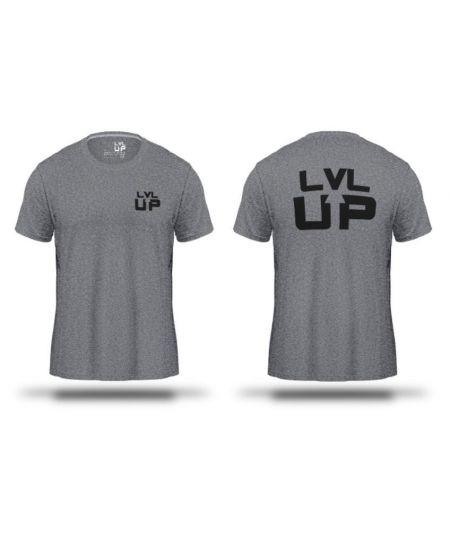 Level Up t-shirt 1 Grijs