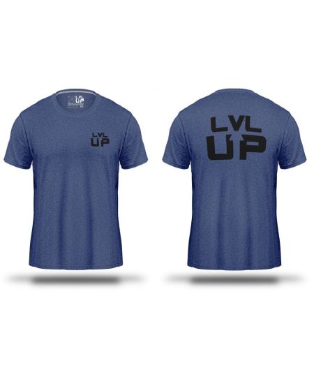 Level Up t-shirt 2 Blauw