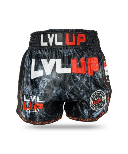 LVL UP STADIUM 1 Kickboksbroekje - Zwart