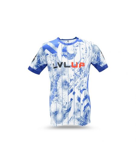 LVL UP STADIUM TEE 3 T-shirt - Blauw/Wit 