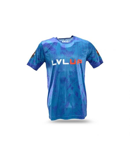 LVL UP STADIUM TEE 4 T-shirt - Blauw/Blauw