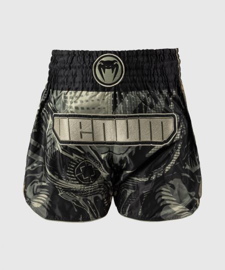 Venum Invader Muay Thai Shorts - Zwart/Zand