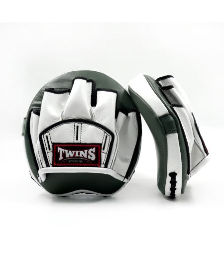PML 13 OLIVE/WHITE TWEELINGEN FOCUS MITTS
