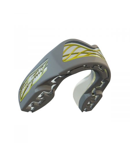 Safejawz Gebitsbeschermer Nitro Series - Grijs Geel - Senior