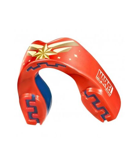 SafeJawz Marvel Captain Marvel Mondbescherming Rood/Goud