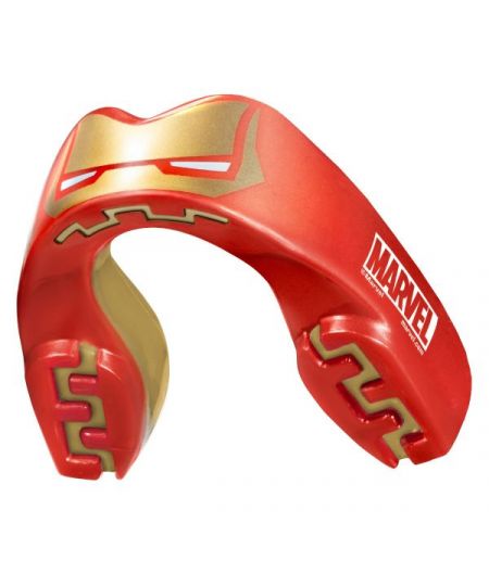 SafeJawz Marvel Iron Man Mondbeschermer Rood/Goud