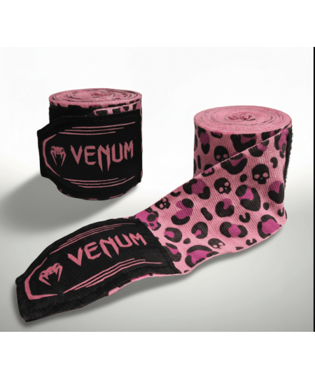 Venum  Skull Boksbandages – Roze/Paars