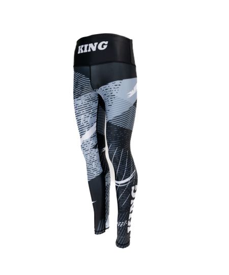 King Pro Boxing Shadow 1 Dames Spats - Zwart/Grijs/Wit