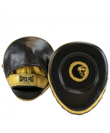 Super Pro Combat Gear Micro Mitts Zwart/Goud 20x10x25cm