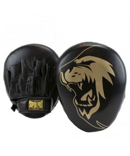 Super Pro Combat Gear Air Focus Pads Zwart/Goud 25x10x20 cm