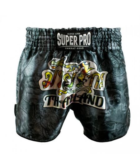 Super Pro Combat Gear ThaiShort Pattaya MADE in THAILAND Zwart