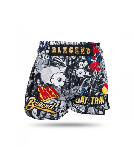 Blegend Kickboksbroekje TBT B LEGEND 3 - Zwart/Grijs