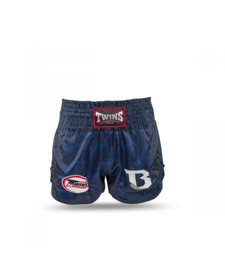 TBT TWins X Booster 5 Kickboksbroekje - Blauw