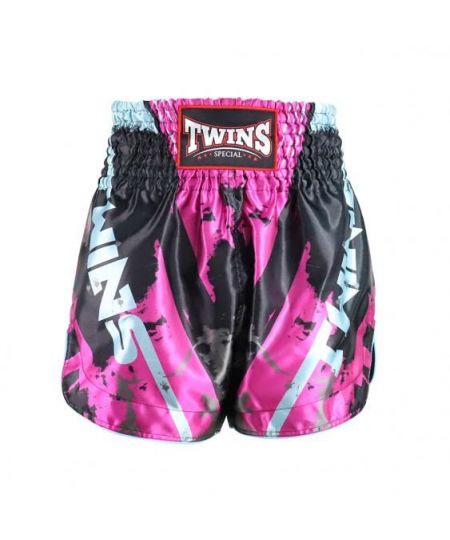 TTBL CANDY Twins Kickboksbroekje - Zwart/Roze