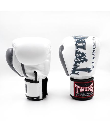 Twins Bokshandschoenen Special BGVL 8 - Wit Grijs