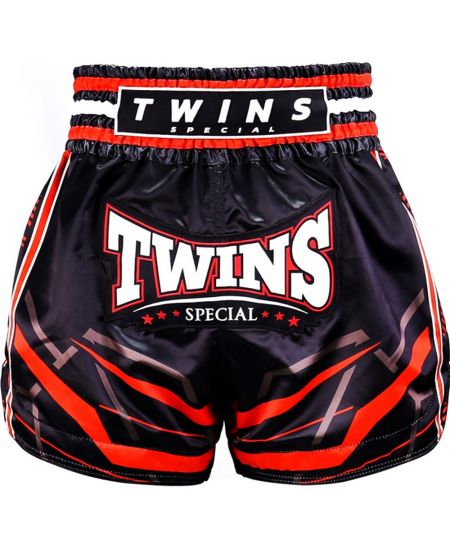 Twins Boxing Kickboksbroekje TTBL RACING - Zwart/Rood
